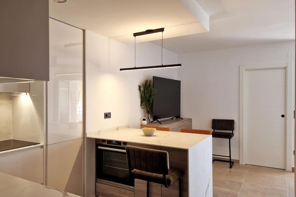 Calasol - Moderno Apartamento En Cala De Finestrat Benidorm Bagian luar foto