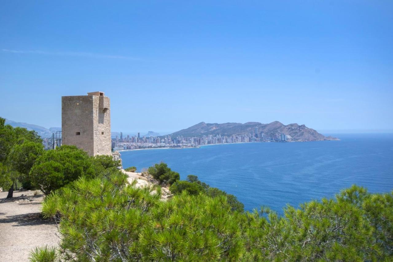 Calasol - Moderno Apartamento En Cala De Finestrat Benidorm Bagian luar foto